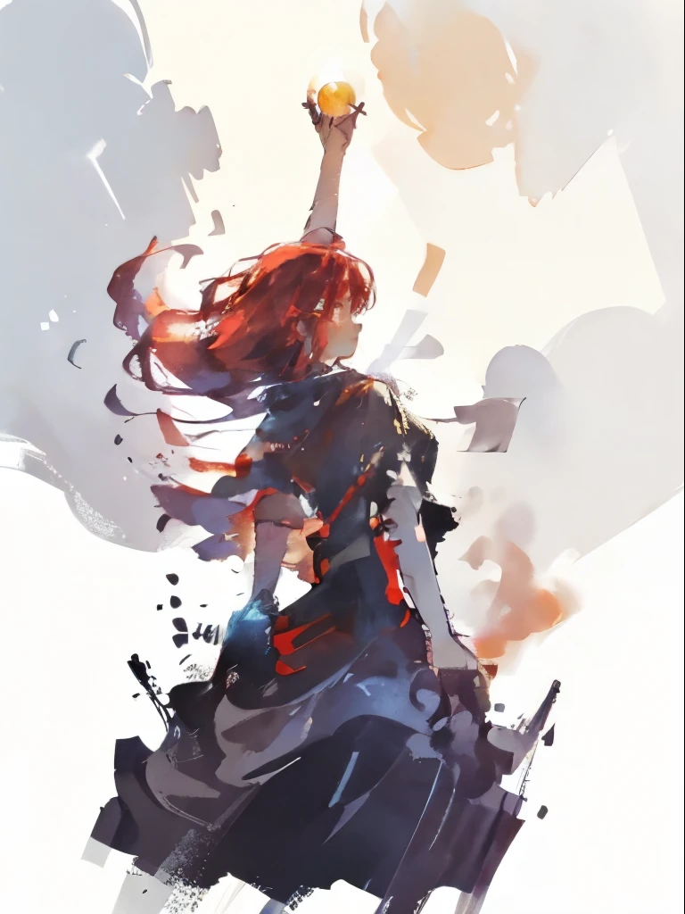 ((({SFW}:1))), (best quality,4k,8k, high res,masterpiece:1.2), ((masterpiece)), (((best quality))),
((Create an AI-generated image of a resilient and justice-driven character with a sun and dawn-themed design. ((Red color palette, red eyes, dark red hair, dark brownish clothes):0.9), Emphasize her strength and determination through a stylized portrayal, avoiding realism in favor of a more artistic and symbolic representation. Capture her fire-based powers and her role as a vigilant defender, drawing inspiration from characters like Diluc from Genshin Impact. Focus on portraying her grounded and practical nature, with elements that convey her fierce loyalty and commitment to protecting her community.))
abstract,
(best quality, masterpiece, Ultra-high resolution,(Reality:1.4), RAW photogr, warm lights, Beautiful goddess, Detailed scenes, Beautiful digital illustration, the detail, Hyper-detailed, Cinematic quality, ultra-detailed, super detailed lighting,):1