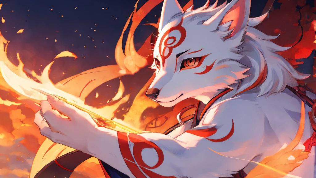 Amaterasu Okami add high definition_detail:1