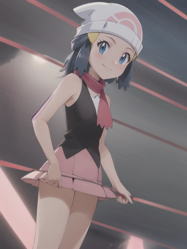 pokemonmarnie, aqua eyes, , black hair, hair ribbon, long hair, red ribbon, ribbon, twintails, room, breasts, blush, highres, looking at viewer, bouncing breasts, nipples,, nude, hands on hip, , ass, back, angry
