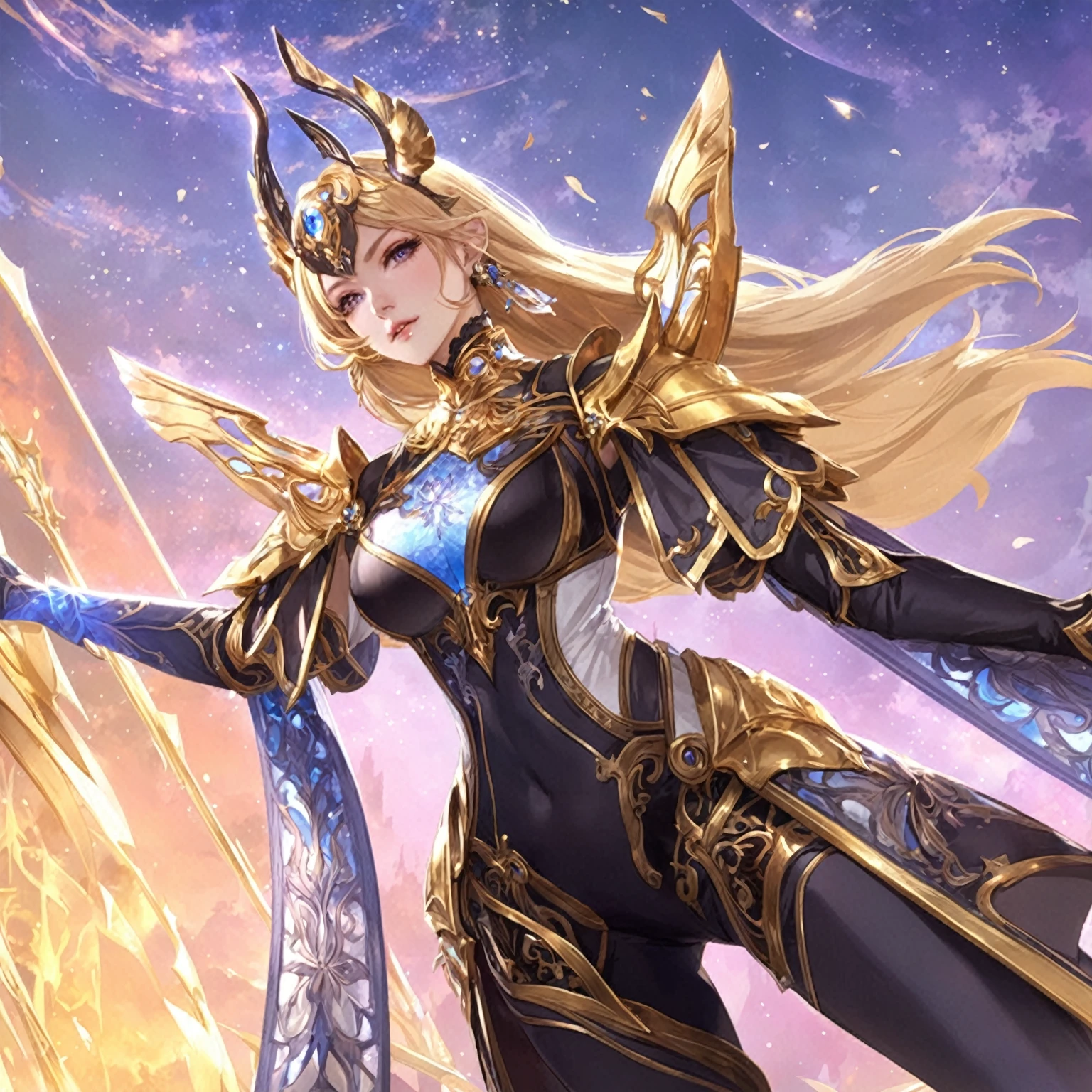 masterpiece, best quality, Fantasy aesthetics, Highly detailed, shadowverse style, female