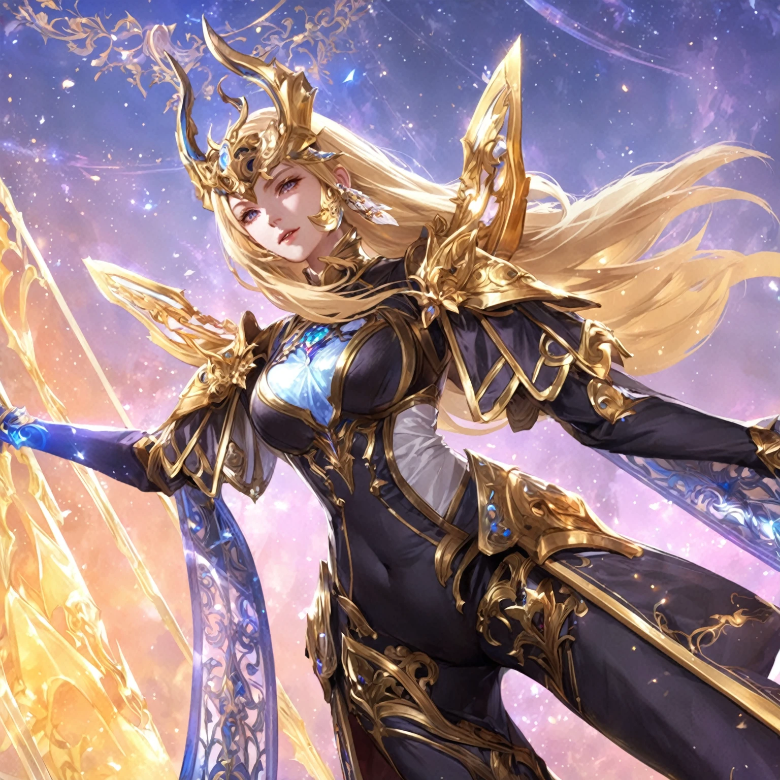 masterpiece, best quality, Fantasy aesthetics, Highly detailed, shadowverse style, female