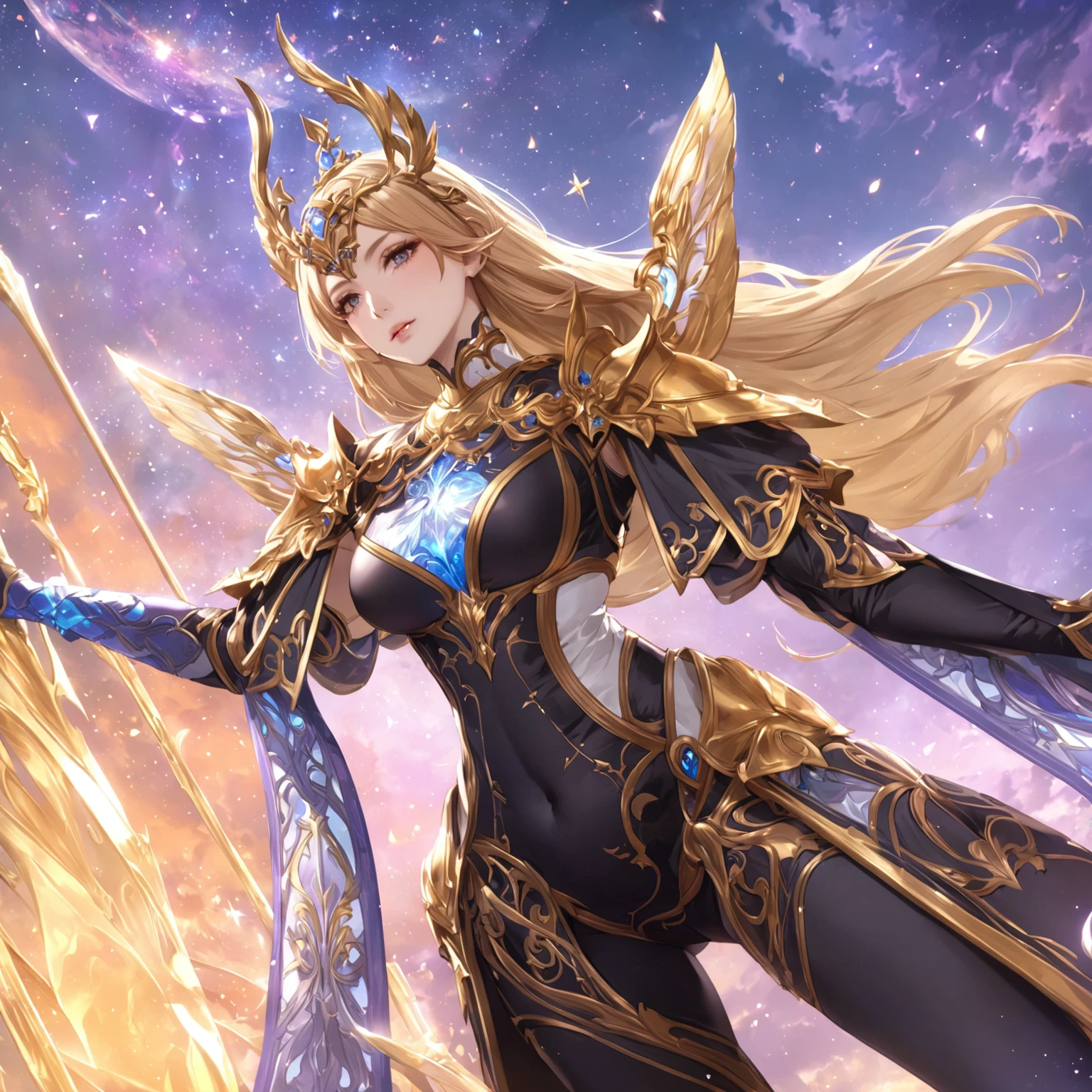 masterpiece, best quality, Fantasy aesthetics, Highly detailed, shadowverse style, female