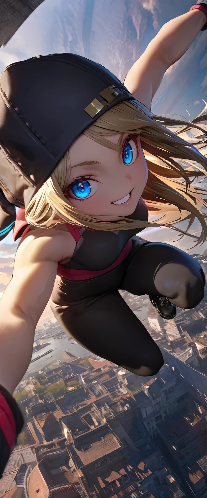 quality\(8k,wallpaper of extremely detailed CG unit, masterpiece,hight resolution,top-quality,top-quality real texture skin,hyper realisitic,increase the resolution,RAW photos,best qualtiy,highly detailed,the wallpaper,cinematic lighting,ray trace,golden ratio\), BREAK ,solo,(sky:1.4)