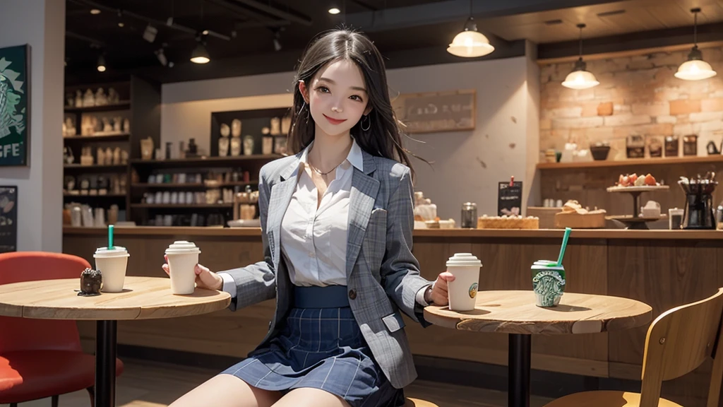 8K、RAW Photos、Highest quality、Super detailed、Super Resolution、Ultra HD、8K壁紙、Amazing details
((A girl in a blazer uniform ((White blouse with formal collar, Blue Blazer,
Red Check Skirt, Red checkered ribbon on blouse)), Complete limbs, Full Finger, ))
((((((Inside the Starbucks store、16-year-old high school girl))))))、((((((Sit down and eat cake、Drink coffee、smile))))))、((Heart Necklace))
((Emphasize cleavage))
Modern and sleek design:Interior design using natural materials、Many of the designs are warm and made using wood and metal.。
Large windows:自然光をたっぷり取り入れるためのLarge windowsがあり、Providing a bright and open space。
Green Interior:Potted plants are effectively placed、It creates a relaxing atmosphere。
artwork:Works by local artists、Starbucks-related art on display。
Cozy seating:Cushioned chairs and sofas、Bar sheet etc.、A variety of seating options available。
Open kitchen area:Being able to see how drinks and food are made、We provide peace of mind and transparency。
Unique lighting:Antique lamps and chandeliers、Modern lighting fixtures are used。
Comfortable background music:Relaxing music is playing、A comfortable space is provided。
Free Wi-Fi and charging spots:Many tables are equipped with power outlets.、Convenient for work and study。
Customizable menus:Menus are provided that can be customized according to customer preferences。
Use of sustainable materials:Eco-friendly recycled materials and sustainable wood are used。
Wide々Table space:一人でもグループでも使いやすいWide々There is a table with。
Community Table:There is a large table where you can socialize with other customers.。
Seasonal decorations:The decorations are themed according to the season.。
Digital Order System:スマホやタブレットから注文できるDigital Order Systemが導入されています。
Design with a local feel:The design incorporates the local culture and characteristics.。
Fragrance production:コーヒーの香りが店内にWideがり、A space that satisfies the five senses has been created.。
Conversation with a barista:フレンドリーなConversation with a baristaが楽しめるカウンターエリアがあります。
8K、RAW Photos、Highest quality、masterpiece:1.2、Super detailed、Super Resolution、Ultra HD、8K壁紙、Amazing details、Photorealistic:1.4、Having fun by the water、Full Body Shot、Full body photo、High-resolution RAW color photos、Professional photos、A scene full of emotion、Very detailed and beautiful、Ultra HD、8K壁紙、Amazing details、Huge file sizes、Highly detailed beautiful girls、Highly detailed face Highly detailed eyes、Extremely realistic skin、 Highly detailed fingers, Highly detailed nose, Highly detailed mouth, Perfect Anatomy, Highly detailed background, Highly detailed clothing, , cute女の子, Famous Japanese Idols, cute, Realistic body, Slender, White skin, Glowing Skin, Slim body, Realistic Face, Delicate eyes, double eyelid,