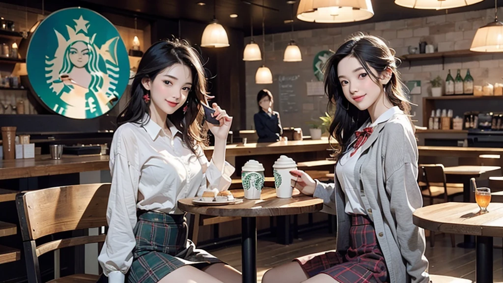 8K、RAW Photos、Highest quality、Super detailed、Super Resolution、Ultra HD、8K壁紙、Amazing details
((A girl in a blazer uniform ((White blouse with formal collar, Blue Blazer,
Red Check Skirt, Red checkered ribbon on blouse)), Complete limbs, Full Finger, ))
((((((Inside the Starbucks store、16-year-old high school girl))))))、((((((Sit down and eat cake、Drink coffee、smile))))))、((Heart Necklace))
((Emphasize cleavage))
Modern and sleek design:Interior design using natural materials、Many of the designs are warm and made using wood and metal.。
Large windows:自然光をたっぷり取り入れるためのLarge windowsがあり、Providing a bright and open space。
Green Interior:Potted plants are effectively placed、It creates a relaxing atmosphere。
artwork:Works by local artists、Starbucks-related art on display。
Cozy seating:Cushioned chairs and sofas、Bar sheet etc.、A variety of seating options available。
Open kitchen area:Being able to see how drinks and food are made、We provide peace of mind and transparency。
Unique lighting:Antique lamps and chandeliers、Modern lighting fixtures are used。
Comfortable background music:Relaxing music is playing、A comfortable space is provided。
Free Wi-Fi and charging spots:Many tables are equipped with power outlets.、Convenient for work and study。
Customizable menus:Menus are provided that can be customized according to customer preferences。
Use of sustainable materials:Eco-friendly recycled materials and sustainable wood are used。
Wide々Table space:一人でもグループでも使いやすいWide々There is a table with。
Community Table:There is a large table where you can socialize with other customers.。
Seasonal decorations:The decorations are themed according to the season.。
Digital Order System:スマホやタブレットから注文できるDigital Order Systemが導入されています。
Design with a local feel:The design incorporates the local culture and characteristics.。
Fragrance production:コーヒーの香りが店内にWideがり、A space that satisfies the five senses has been created.。
Conversation with a barista:フレンドリーなConversation with a baristaが楽しめるカウンターエリアがあります。
8K、RAW Photos、Highest quality、masterpiece:1.2、Super detailed、Super Resolution、Ultra HD、8K壁紙、Amazing details、Photorealistic:1.4、Having fun by the water、Full Body Shot、Full body photo、High-resolution RAW color photos、Professional photos、A scene full of emotion、Very detailed and beautiful、Ultra HD、8K壁紙、Amazing details、Huge file sizes、Highly detailed beautiful girls、Highly detailed face Highly detailed eyes、Extremely realistic skin、 Highly detailed fingers, Highly detailed nose, Highly detailed mouth, Perfect Anatomy, Highly detailed background, Highly detailed clothing, Teen, cute女の子, Famous Japanese Idols, cute, Realistic body, Slender, White skin, Glowing Skin, Slim body, Realistic Face, Delicate eyes, double eyelid,