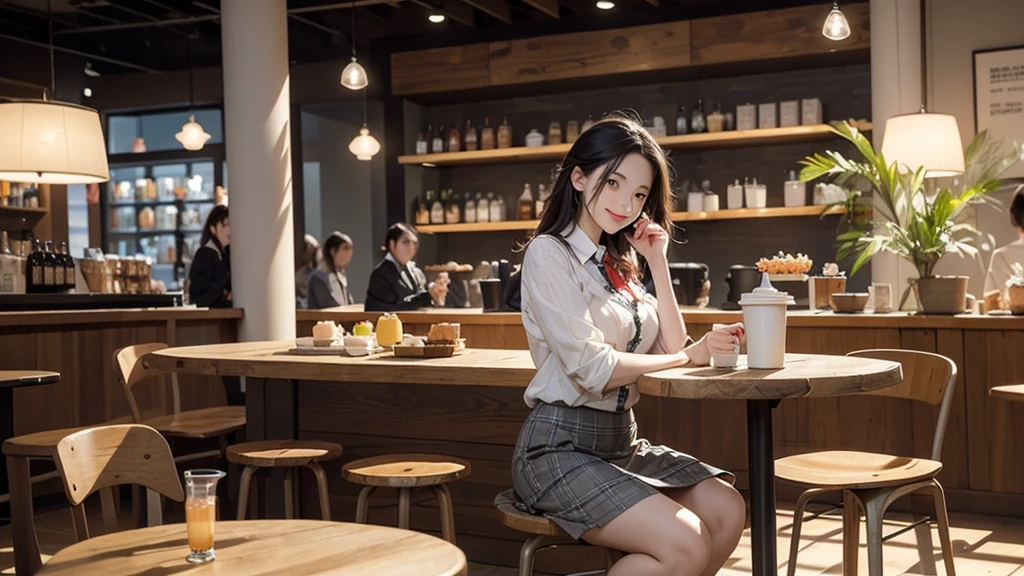 8K、RAW Photos、Highest quality、Super detailed、Super Resolution、Ultra HD、8K壁紙、Amazing details
((A girl in a blazer uniform ((White blouse with formal collar, Blue Blazer,
Red Check Skirt, Red checkered ribbon on blouse)), Complete limbs, Full Finger, ))
((((((Inside the Starbucks store、16-year-old high school girl))))))、((((((Sit down and eat cake、Drink coffee、smile))))))、((Heart Necklace))
((Emphasize cleavage))
Modern and sleek design:Interior design using natural materials、Many of the designs are warm and made using wood and metal.。
Large windows:自然光をたっぷり取り入れるためのLarge windowsがあり、Providing a bright and open space。
Green Interior:Potted plants are effectively placed、It creates a relaxing atmosphere。
artwork:Works by local artists、Starbucks-related art on display。
Cozy seating:Cushioned chairs and sofas、Bar sheet etc.、A variety of seating options available。
Open kitchen area:Being able to see how drinks and food are made、We provide peace of mind and transparency。
Unique lighting:Antique lamps and chandeliers、Modern lighting fixtures are used。
Comfortable background music:Relaxing music is playing、A comfortable space is provided。
Free Wi-Fi and charging spots:Many tables are equipped with power outlets.、Convenient for work and study。
Customizable menus:Menus are provided that can be customized according to customer preferences。
Use of sustainable materials:Eco-friendly recycled materials and sustainable wood are used。
Wide々Table space:一人でもグループでも使いやすいWide々There is a table with。
Community Table:There is a large table where you can socialize with other customers.。
Seasonal decorations:The decorations are themed according to the season.。
Digital Order System:スマホやタブレットから注文できるDigital Order Systemが導入されています。
Design with a local feel:The design incorporates the local culture and characteristics.。
Fragrance production:コーヒーの香りが店内にWideがり、A space that satisfies the five senses has been created.。
Conversation with a barista:フレンドリーなConversation with a baristaが楽しめるカウンターエリアがあります。
8K、RAW Photos、Highest quality、masterpiece:1.2、Super detailed、Super Resolution、Ultra HD、8K壁紙、Amazing details、Photorealistic:1.4、Having fun by the water、Full Body Shot、Full body photo、High-resolution RAW color photos、Professional photos、A scene full of emotion、Very detailed and beautiful、Ultra HD、8K壁紙、Amazing details、Huge file sizes、Highly detailed beautiful girls、Highly detailed face Highly detailed eyes、Extremely realistic skin、 Highly detailed fingers, Highly detailed nose, Highly detailed mouth, Perfect Anatomy, Highly detailed background, Highly detailed clothing, , cute女の子, Famous Japanese Idols, cute, Realistic body, Slender, White skin, Glowing Skin, Slim body, Realistic Face, Delicate eyes, double eyelid,