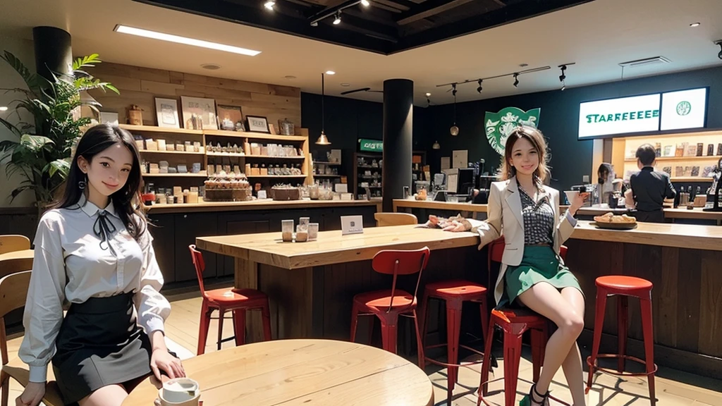 
8K、RAW Photos、Highest quality、Super detailed、Super Resolution、Ultra HD、8K壁紙、Amazing details
((A girl in a blazer uniform ((White blouse with formal collar, Blue Blazer, 
Red Check Skirt, Red checkered ribbon on blouse)), Complete limbs, Full Finger, ))

((((((Inside the Starbucks store、16-year-old high school girl))))))、((((((Sit down and eat cake、Drink coffee、smile))))))、((Heart Necklace))
((Emphasize cleavage))



Modern and sleek design：Interior design using natural materials、Many of the designs are warm and made using wood and metal.。
Large windows：自然光をたっぷり取り入れるためのLarge windowsがあり、Providing a bright and open space。
Green Interior：Potted plants are effectively placed、It creates a relaxing atmosphere。
artwork：Works by local artists、Starbucks-related art on display。
Cozy seating：Cushioned chairs and sofas、Bar sheet etc.、A variety of seating options available。
Open kitchen area：Being able to see how drinks and food are made、We provide peace of mind and transparency。
Unique lighting：Antique lamps and chandeliers、Modern lighting fixtures are used。
Comfortable background music：Relaxing music is playing、A comfortable space is provided。
Free Wi-Fi and charging spots：Many tables are equipped with power outlets.、Convenient for work and study。
Customizable menus：Menus are provided that can be customized according to customer preferences。
Use of sustainable materials：Eco-friendly recycled materials and sustainable wood are used。
Wide々Table space：一人でもグループでも使いやすいWide々There is a table with。
Community Table：There is a large table where you can socialize with other customers.。
Seasonal decorations：The decorations are themed according to the season.。
Digital Order System：スマホやタブレットから注文できるDigital Order Systemが導入されています。
Design with a local feel：The design incorporates the local culture and characteristics.。
Fragrance production：コーヒーの香りが店内にWideがり、A space that satisfies the five senses has been created.。
Conversation with a barista：フレンドリーなConversation with a baristaが楽しめるカウンターエリアがあります。




8K、RAW Photos、Highest quality、masterpiece:1.2、Super detailed、Super Resolution、Ultra HD、8K壁紙、Amazing details、Photorealistic:1.4、Having fun by the water、Full Body Shot、Full body photo、High-resolution RAW color photos、Professional photos、A scene full of emotion、Very detailed and beautiful、Ultra HD、8K壁紙、Amazing details、Huge file sizes、Highly detailed beautiful girls、Highly detailed face Highly detailed eyes、Extremely realistic skin、 Highly detailed fingers, Highly detailed nose, Highly detailed mouth, Perfect Anatomy, Highly detailed background, Highly detailed clothing, Teen, cute女の子, Famous Japanese Idols, cute, Realistic body, Slender, White skin, Glowing Skin, Slim body, Realistic Face, Delicate eyes, double eyelid, 