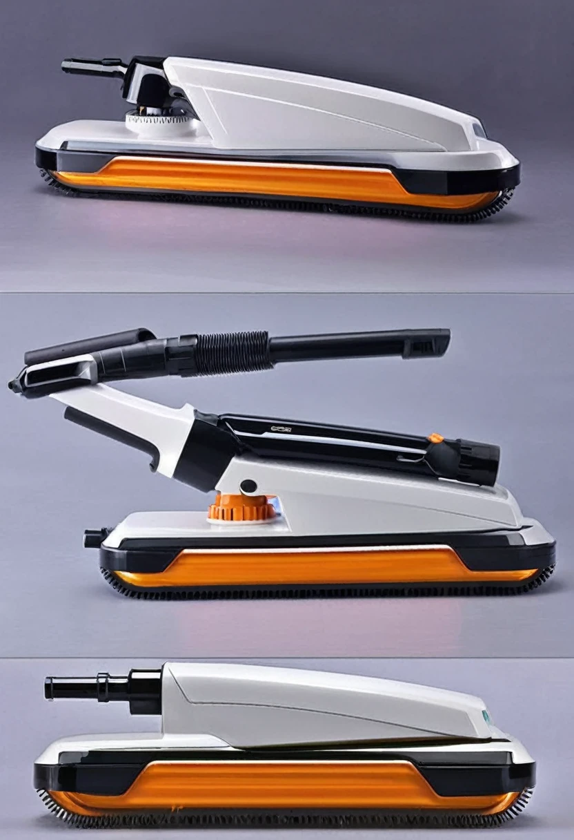 Stick cleaner、Cyclone vacuum cleaner、simple、cool、design、cyber-、rifle