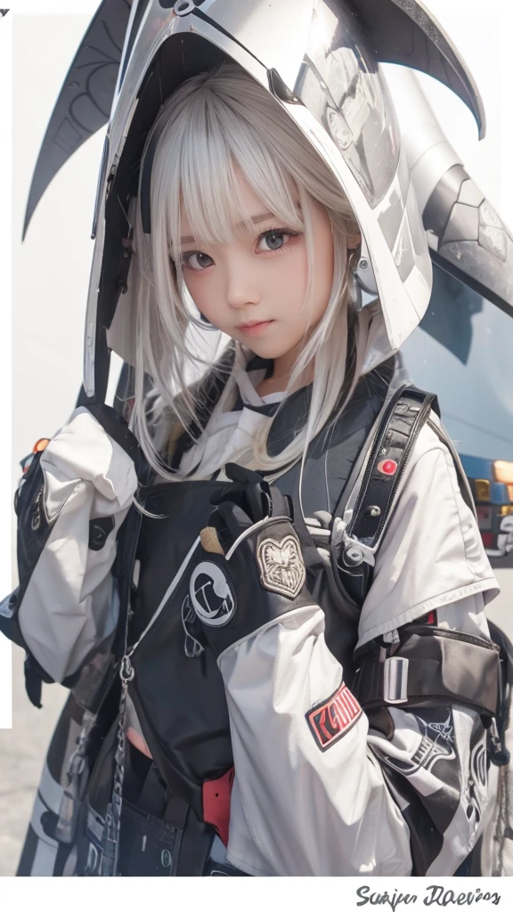 Cute girl mini character