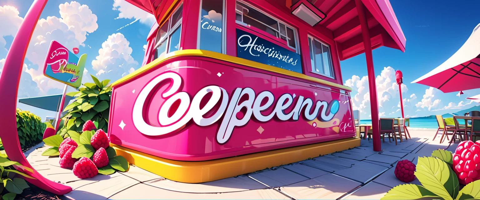 「Raspberry!」 cursive cute logo design, correct spelling, sharp focus, vivid colors, pop, modern, sophisticated and eccentric, full of vitality, lively, minimalist, high quality, detailed, (best quality,4k,8k,highres,masterpiece:1.2), ultra-detailed, (realistic,photorealistic,photo-realistic:1.37)