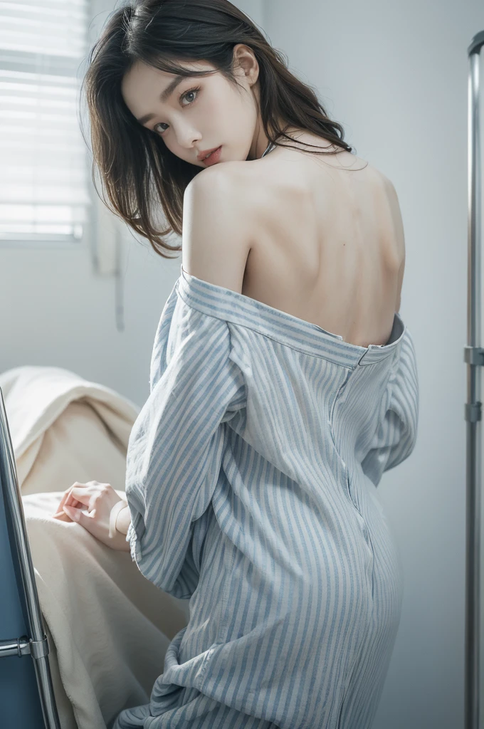 best qualtiy、a masterpiece of、超A high resolution、(Photorealsitic:1.4)、1 Most Beautiful Mature Woman in Japan、The ultra -The high-definition、Obscene mother、Obscene look、Indecent breasts、Breasts that are about to spill out、Sleeveless dress、Short bob hair、Soft milk、Obscene legs、Maternal body、Obscene big breasts、hair wet with sweat、Tecateca skin with oil、Filled with the smell of a scalpel、Rear view sitting on the sofa