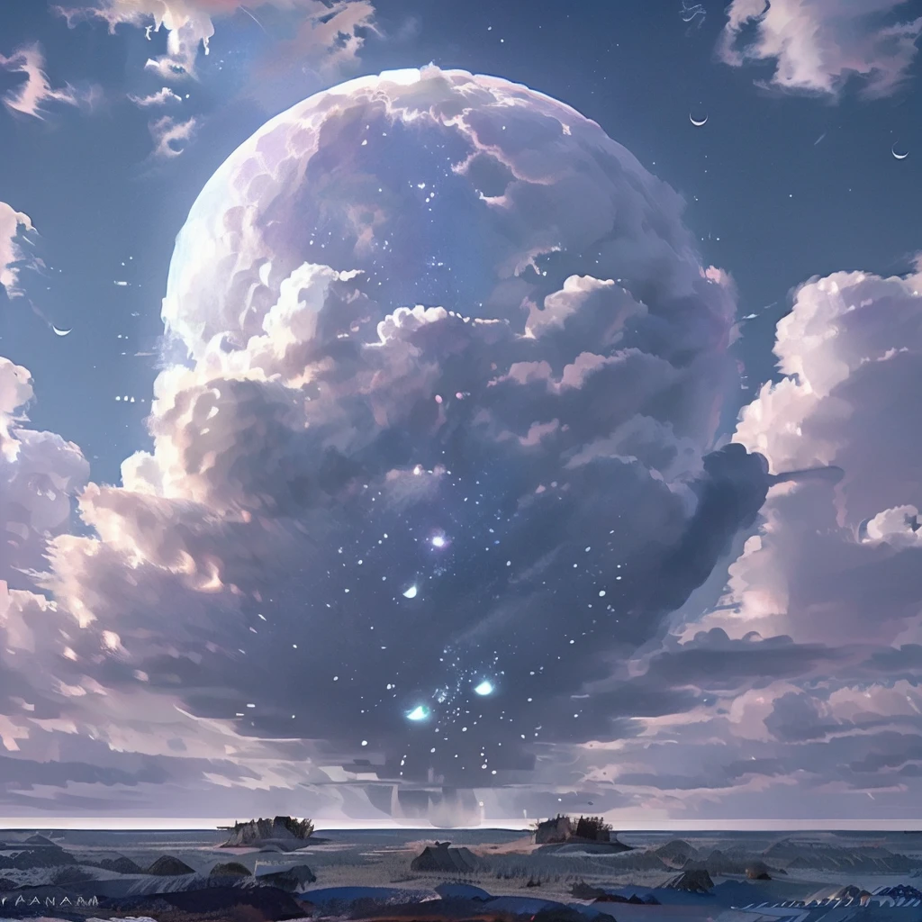Create an ethereal, high-fidelity digital artwork capturing the essence of Blue Hour, featuring a distant, solitary cat, optimized for a smartphone wallpaper (aspect ratio 9:20, resolution 1080x2400 pixels). Use Adobe Photoshop CC 2023 with custom Python scripts for procedural generation.

Sky composition (70% of image height):

Implement a physically-based sky model using Rayleigh and Mie scattering algorithms.
Color gradient: Deep indigo (HSL: 240°, 80%, 15%) at horizon, transitioning to rich cerulean (HSL: 200°, 75%, 30%) at center, fading to steel blue (HSL: 210°, 40%, 60%) at top.
Add 150-200 stars with Gaussian distribution, sizes ranging 1-3px, brightness 50-80% opacity.
Celestial body (positioned at top-right third intersection):

Rising crescent moon, 5% of image width, using accurate lunar phase model.
Color: Cool white (HSL: 220°, 10%, 95%) with subtle blue rim lighting.
Implement accurate lunar limb darkening effect.
Foreground (lower 30% of image):

Minimalist landscape silhouette using Perlin noise algorithm for natural contours.
Color gradient: Deep blue-black (HSL: 240°, 70%, 5%) at base, transitioning to (HSL: 240°, 60%, 10%) at horizon.
Add subtle fractals (0.5% opacity) for texture, simulating distant foliage or structures.
Cat placement:

Position cat silhouette at 2% of image height, placed 1/5 of the way up from the bottom, 1/3 from the left edge.
Use bezier curves for smooth, natural feline contours.
Apply 50% feathering (2px radius) to silhouette edges for softer integration.
Atmospheric effects:

Implement volumetric lighting using ray marching technique, emanating from moon position.
Add subtle airglow effect near horizon (HSL: 160°, 40%, 20%, opacity 10%).
Simulate light pollution with a soft radial gradient (HSL: 180°, 20%, 15%, opacity 5%) at horizon.
Clouds:

Generate 3-5 cirrus clouds using Fractal Brownian Motion algorithm.
Color: Slight purple tinge (HSL: 270°, 30%, 70%) on edges, blending to sky color.
Opacity ranging from 20% to 40