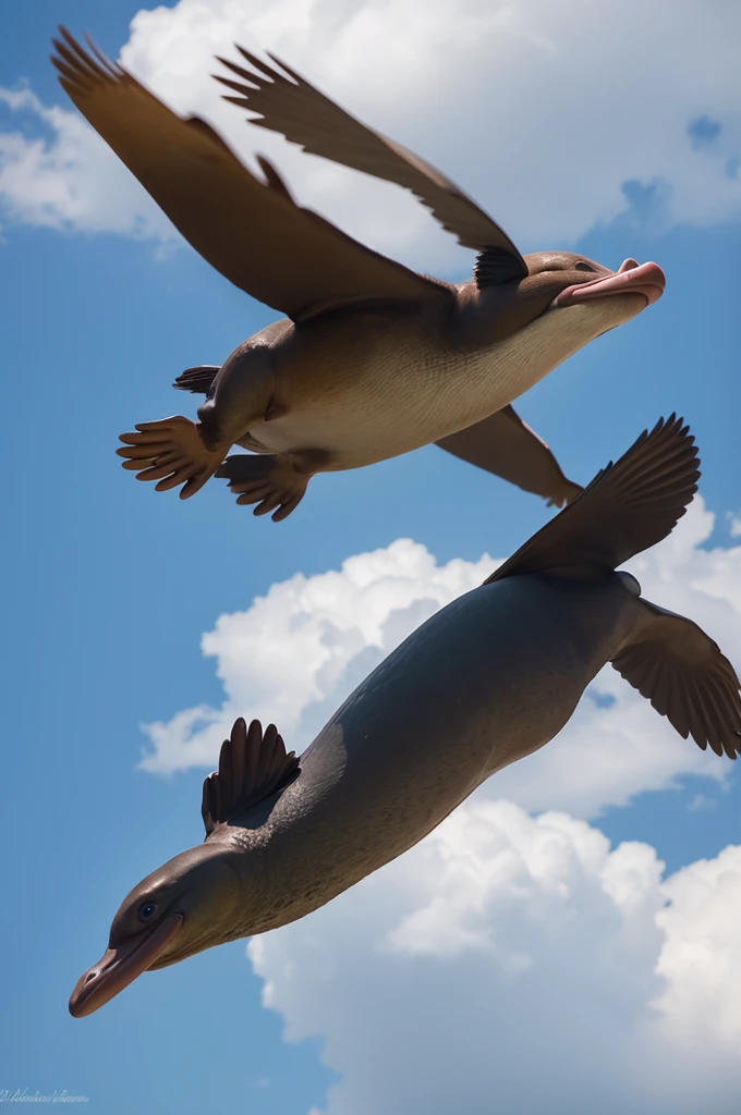 Flying platypus