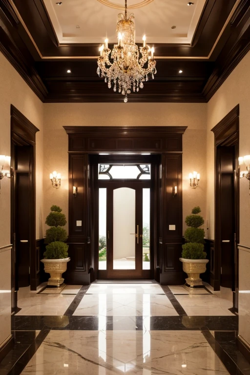 Luxury House、Entrance hall
