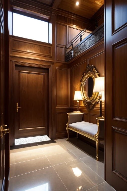 Luxury House、Entrance hall