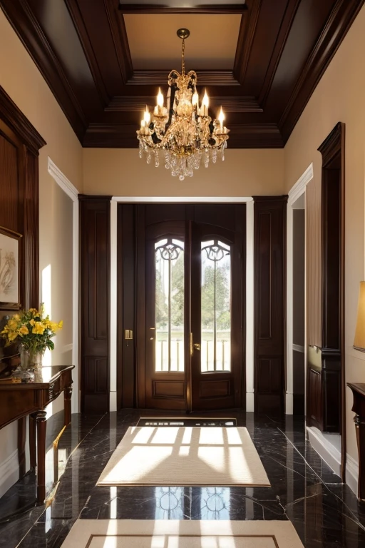Luxury House、Entrance hall