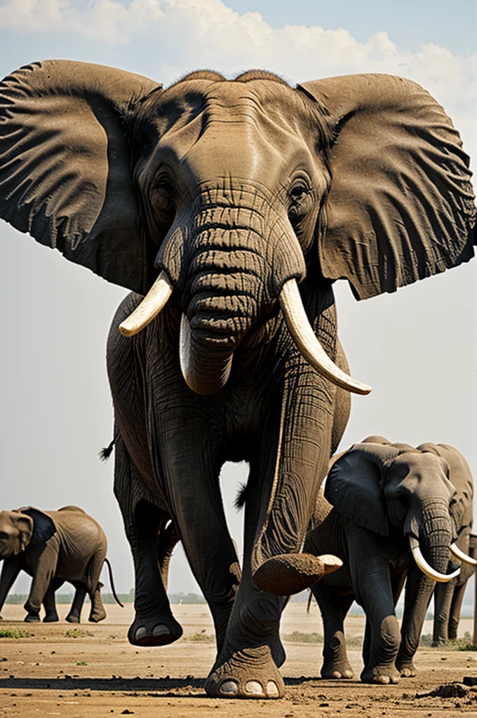 Elephant cartoon 