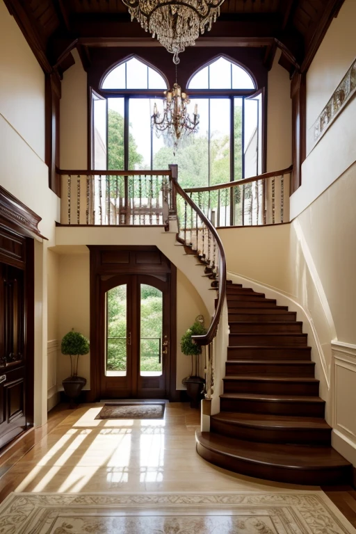 Luxury House、Entrance hall