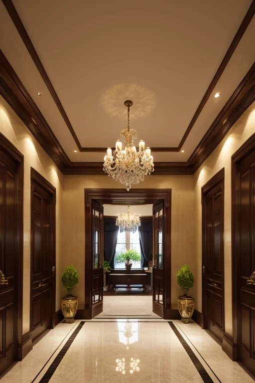 Luxury House、Entrance hall