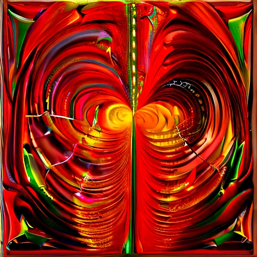 π+300×21^(20),the Spirit of the Primal fire, Judgement,fractal, glowing orange scarlet, vermillion, orange flecked gold and vermillion flecked crimson and emerald, perpetual intelligence,4k resolution,hyperdetailed,masterpiece, 3d modelling, deep wiew,abstract art, digital art