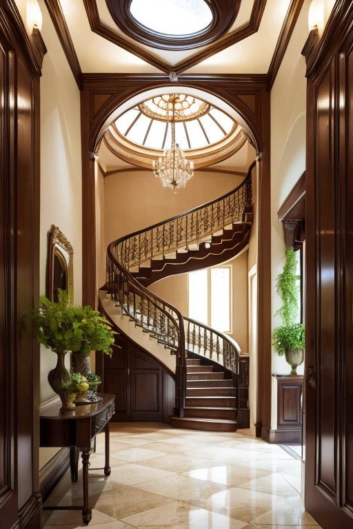 Luxury House、Entrance hall、Atrium