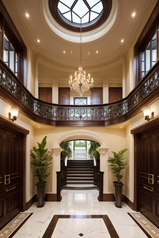 Luxury House、Entrance hall、Atrium