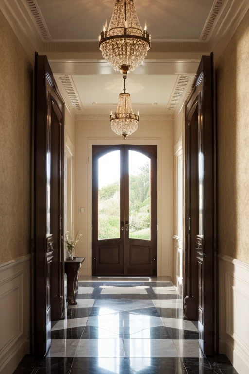 Luxury House、Entrance hall