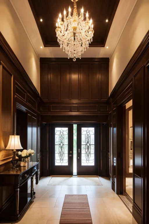 Luxury House、Entrance hall
