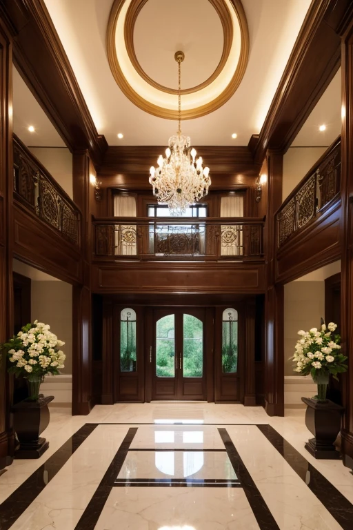 Luxury House、Entrance hall