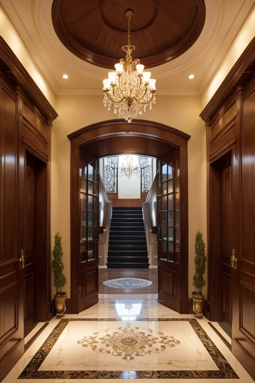 Luxury House、Entrance hall