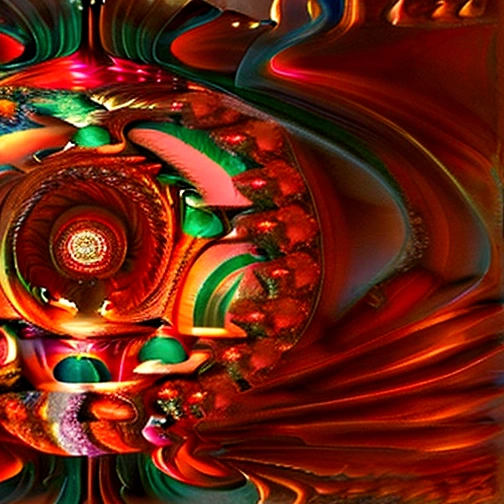 π+300×21^(20),the Spirit of the Primal fire, Judgement,fractal, glowing orange scarlet, vermillion, orange flecked gold and vermillion flecked crimson and emerald, perpetual intelligence,4k resolution,hyperdetailed,masterpiece, 3d modelling, deep wiew,abstract art, digital art