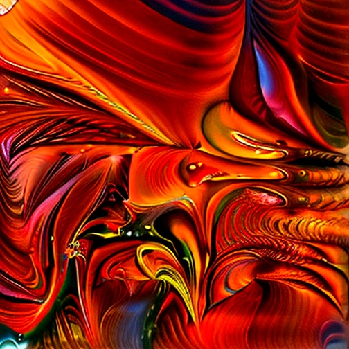 π+300×21^(20),the Spirit of the Primal fire, Judgement,fractal, glowing orange scarlet, vermillion, orange flecked gold and vermillion flecked crimson and emerald, perpetual intelligence,4k resolution,hyperdetailed,masterpiece, 3d modelling, deep wiew,abstract art, digital art