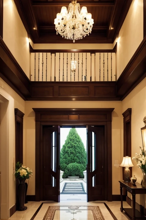 Luxury House、Entrance hall