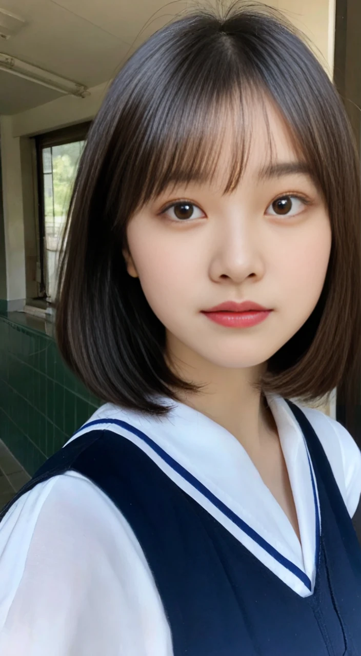 A brilliant goddess with a sharp gaze