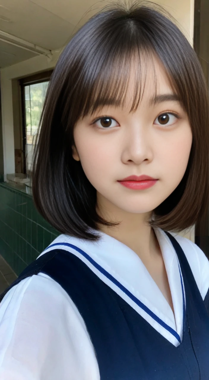 A brilliant goddess with a sharp gaze