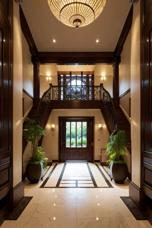 Luxury House、Entrance hall、Atrium