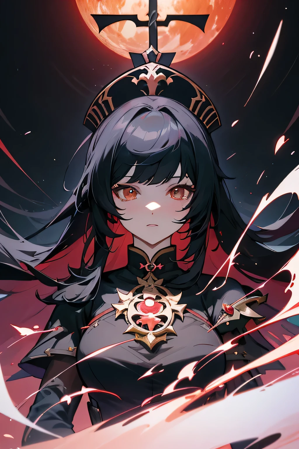 a woman with long black hair and a crown, portrait knights of zodiac girl, ayaka genshin impact, detailed digital anime art, extremely detailed artgerm, keqing from genshin impact, knights of zodiac girl, anime goddess, ayaka game genshin impact, genshin, detailed anime character art, artgerm. anime illustration ,a woman in a red and black outfit holding a axe, best anime character design, female action anime girl, digital art on pixiv, anime concept hdr anime macmanus, anime girl of the future, anime abstract art, demon anime girl, anime character art, anime cyberpunk art, gothic maiden anime girl
