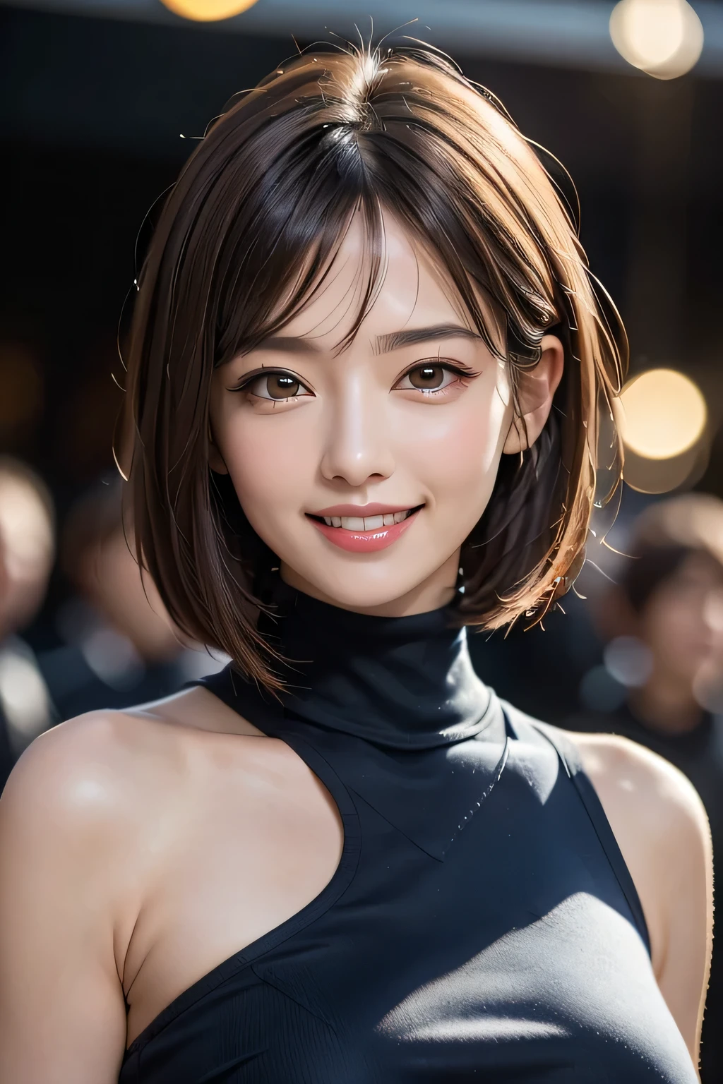Tabletop, Highest quality, Very detailed, Shine, Shine光, Ray Tracing, hard diskR, Written boundary depth, (Perfect Face, Detailed face, Beautiful Eyes,Perfect hands,Perfect Fingers), 8K,hard disk,Ultra-realistic faces,Ray Tracing,Perfect lighting,Highest quality, Very detailed, Shine目, (Looking at the audience,smile with open mouth:1.1), ((1 Girl)), (Mature Woman:1.4), chic,
1 Girl,alone, Upper Body, (Police uniform), smile