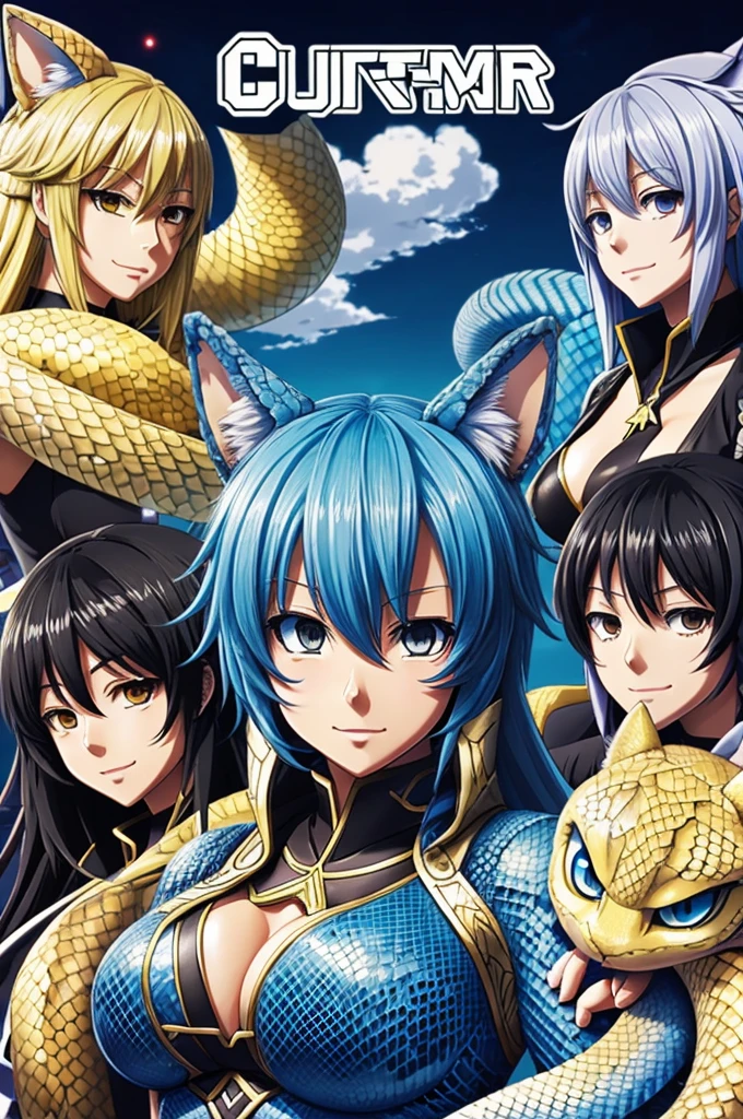A battlefield, two women facing each other, karo. a redhead wearing dark armor, the other with sky blue hair and eyes wearing armor of light, their legendary swords stuck in battle, (Facial expression: anger/Will), wearing mystical armor, one with an aura of light, the other with a dark aura, best qualityer, masterprice, raytracing, face detailed, 8 k wallpaper, (high resolution), breasts big, open armor, animal ears, bangss, fox ears, fox tail,