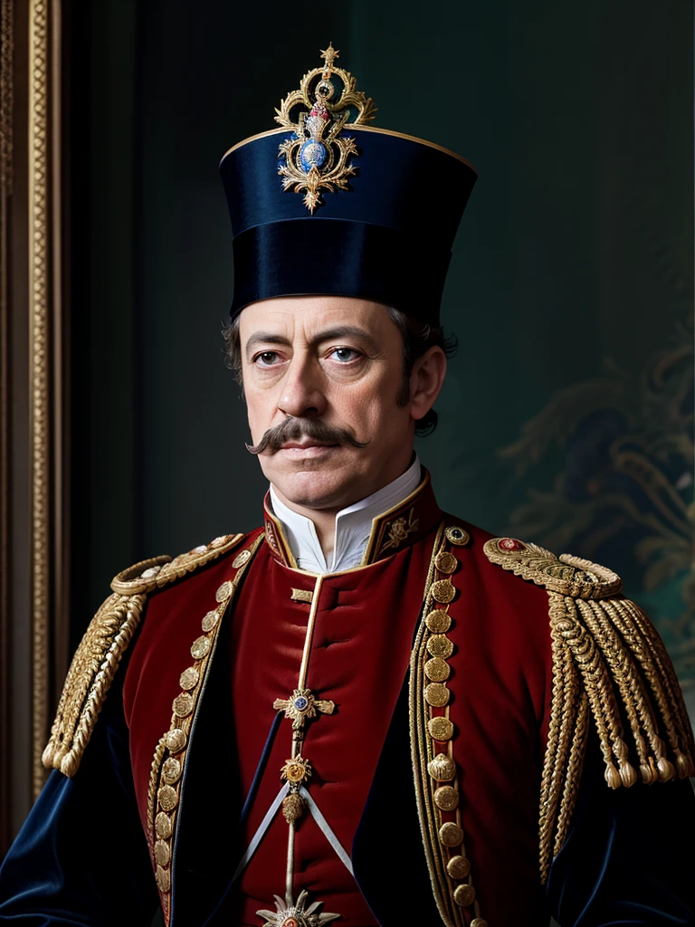 Napoleon III、Emperor of France、French、Military uniform、 oil、Revolution、Portrait、crown