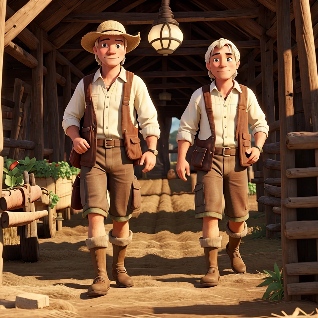 Two farmer. 