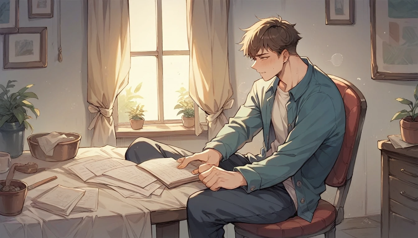 A normal private room for an introvert boy.