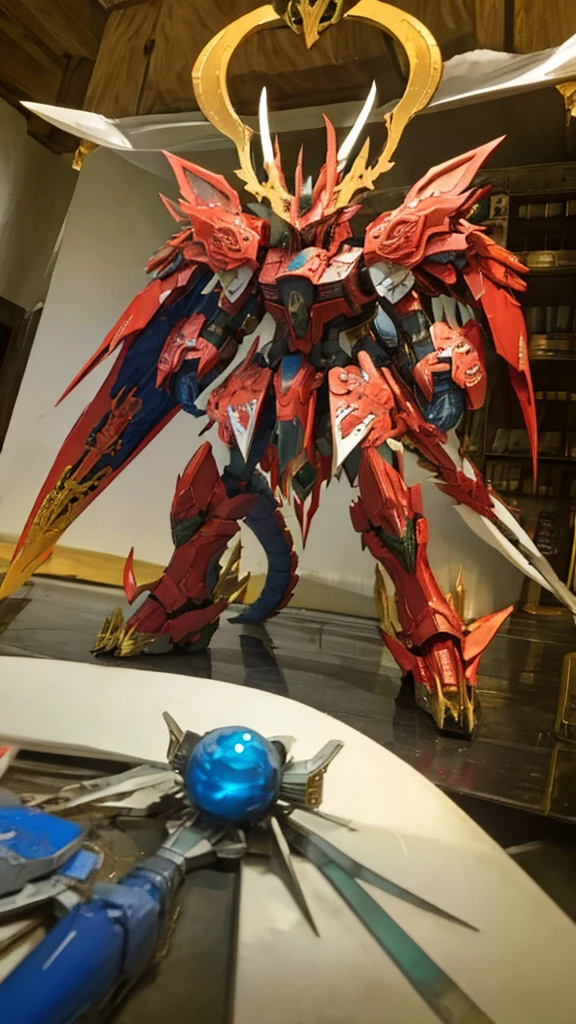 Project of a robot dragon.