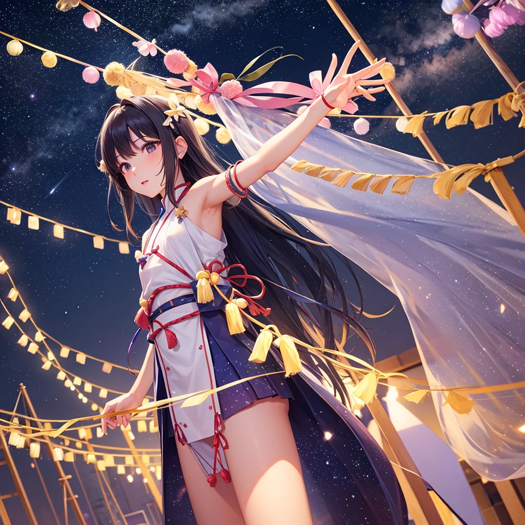 Tanabata night sky