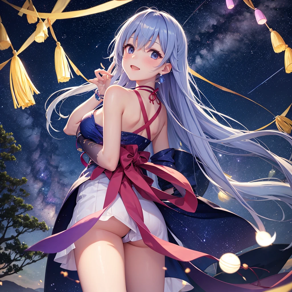 Tanabata night sky