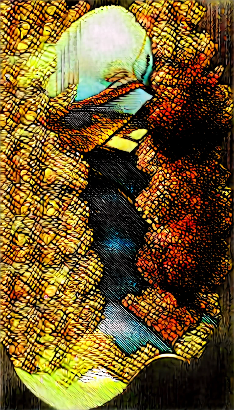 A side profile view of a luxurious mask covered in flowers and jewels, featuring an array of textures and colors, from sparkling diamonds to delicate petals, set against a gradient pink to peach background. Diffused lighting emphasizing the mask's contours. Created Using: macro lens, high fashion, intricate design, gradient lighting, high-resolution details, vibrant hues, contemporary art, hd quality, natural look --ar 9:16