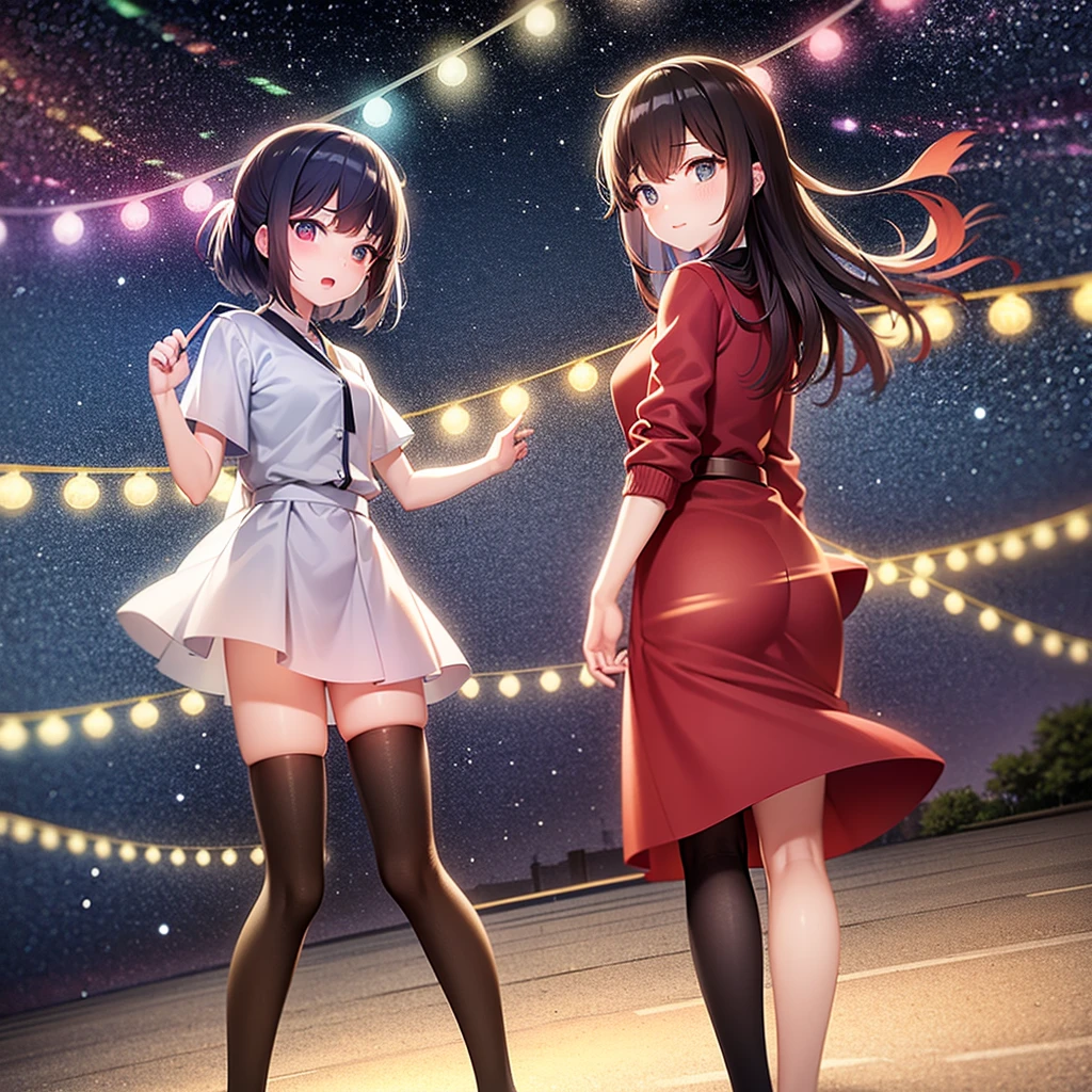 Tanabata night sky for two