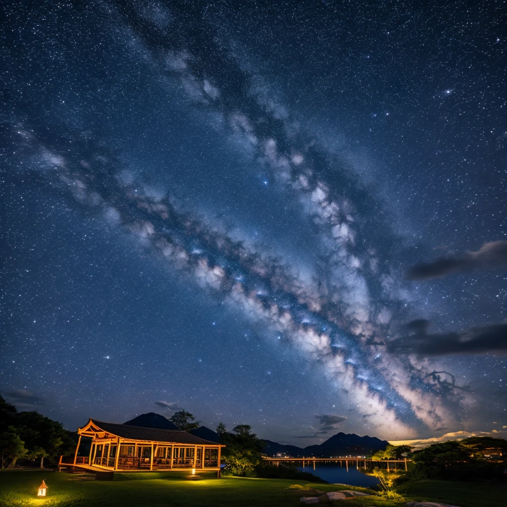 Tanabata night sky for two