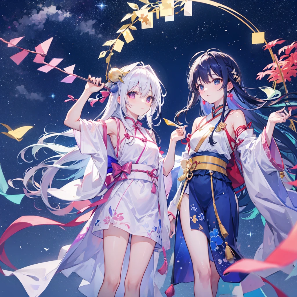 Tanabata night sky for two