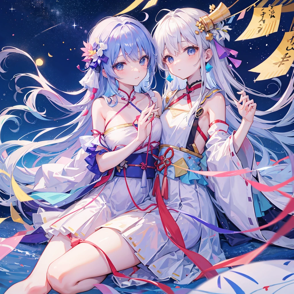 Tanabata night sky for two